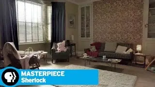 SHERLOCK on MASTERPIECE | Season 4: Watson Home Set Build Time-Lapse | PBS