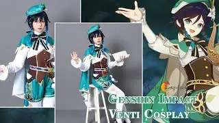 Genshin Impact Venti Cosplay Costume Showcase｜RoleCosplay