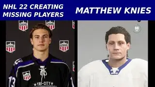 NHL 22 Matthew Knies + Skating Styles & More! | NHL 22 Creating Players Series