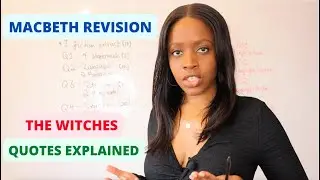 The Only FIVE Witches Quotes To Learn From Macbeth! | GCSE English Revision!