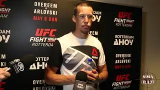 Magnus Cedenblad UFC Fight Night Rotterdam Post Fight Media Scrum