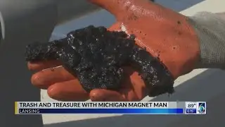 Fishing for Treasure with Michigan's Magnet Man in Lansing