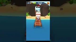 Talking Tom Gold Run Super Angela Funny Race Android iOS Gameplay #Shorts #TalkingTom