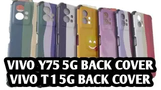 Vivo Y75 5G Back Cover With Camera Protection | Vivo 75 Back Cover | Vivo Y75 5G/T1 5G Back Cover🔥