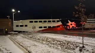 (Saturday Morning Trains) [Trinity Railway Express Coach!!] CN & CPKC Railfanning In Milton Ontario