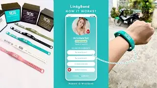 Introducing, LinkyBand #ModernIDWristBand 🪪