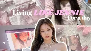 living like BLACKPINK JENNIE for a day ( Pilates, self-care & diet) 빌랙핑크 제니 따라하기