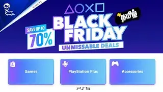 PS5 Black Friday Sale 2023 Tamil - Discounts On Games | PS Plus | Accessories @Gaming.Superstar