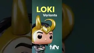 Loki Variant Funko Pop vs Hot Toys Cosbaby vs Qposket #loki #shorts #marvel #funkopop
