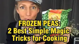 FROZEN PEAS: 2 Best Simple Magic Tricks for Cooking