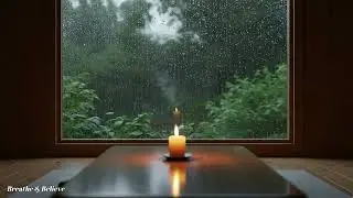 Healing Sleep Music 🌿 Ambient Piano, River & Rain  | Relaxing Relief Stress, Anxiety, Depression