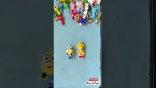 Minion VS Sonic #sprunki #diy #art #metaltoys #sonic #minions