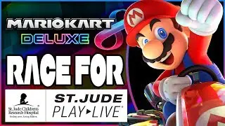 St. Jude PLAY LIVE Charity Livestream - Mario Kart 8 Deluxe With Fans! (DAY ONE of EIGHT)