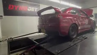 Evolution X Dyno Run with Anti-Lag