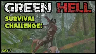 15 Day Challenge! | Permadeath Survival in Green Hell Mode | Survival Tips on Day 7
