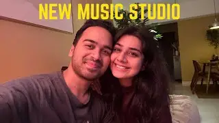 OUR NEW MUSIC STUDIO IS READY | VLOG 18