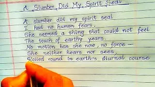 Beautiful English Handwriting | Super Writing | Neat And Clean Handwriting | Calligraphy Guruji #21