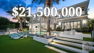 BREATHTAKING MASSIVE LUXURY HOUSE TOUR IN BOCA RATON!