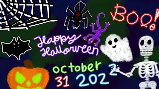👻HAPPY HALLOWEEN 🎃🕷️ PurpleLizard's first Halloween🕸️