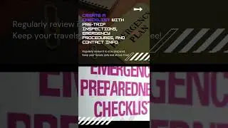 Create a Car Safety Checklist
