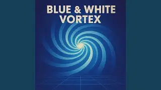 Blue & White Vortex