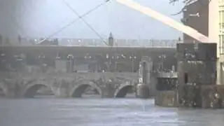 Kennedybrug 2011 wateroverlast maastricht 8-1-2011.MOD