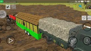 ARMY TRUCK VS TRACTOR 🤯 HIGH POWER ARMY TRUCK 😳