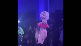 Amanda Lepore performance @ MUGLER exhibit & private party! Brooklyn Museum