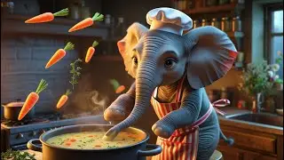 Magical Cooking with Luna: A Cozy, Enchanted Vegetable Soup Adventure