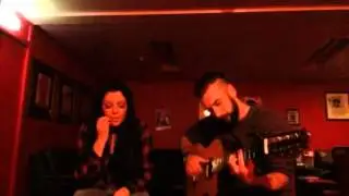 Lily Allen - Somewhere Only We Know - acoustic cover by Georgia and Prok