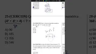 “Questões 21 a 30 – Matemática Básica para Concursos [Explicação Passo a Passo]
