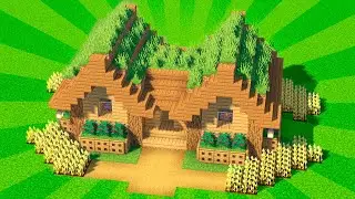 Стартовый дом для 2 игроков в Майнкрафт