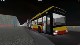 ROBLOX: Przejazd: Solaris Urbino 18 IV CNG #7713 Linia 156 Warszawa Praga-Północ