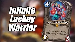 Infinite Lackey Warrior | Galakrond's Awakening | Hearthstone