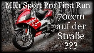 MK1 Sport Pro | First Run | 70 ccm auf &ouml;ffentlichen Stra&szlig;en??? | bizzybest