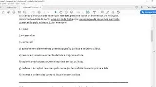 Framework Java Collections  - parte 1 (Lista de Cores)