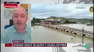 Del Campo (AEMET) asegura que las lluvias más fuertes ya han pasado: 