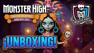 Unboxing Skelita Howliday 2025 #monsterhigh #dollz #doll #style #barbie #draculaura #fashion 