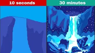 10 Seconds vs 30 Minutes: Epic Pixel Art Glow Up