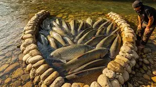 Top the most interesting fish trapping technique - Crab and fish trap - Crab trap