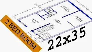 22x35 house plan ||  Professional Home Designer || Ghar ka Naqsha