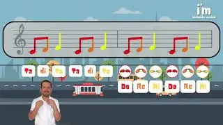 🎵 Transcripci&oacute;n R&iacute;tmica y Mel&oacute;dica | Takadimi & Kod&aacute;ly (Do&ndash;Re&ndash;Mi) 🎶🌈📝