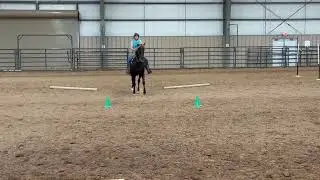 Kathy Riding Jazz in the VTRC.mov