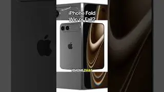 Удастся ли iPhone Fold добиться успеха? 😬 #iphone #apple #foldablephone #tech #techtok