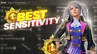 BGMI & PUBG MOBILE 3.8 UPDATE SENSITIVITY | Best Zero Recoil Sensitivity Code