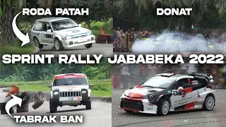MOMENT SPRINT RALLY JABABEKA 2022 | RALLY INDONESIA     4K