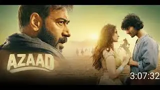 Azaad | 2025 New Released Bollywood Hindi Dubbed Full Action Movie In 4K | Ajay D, & Aman D, Rasha T