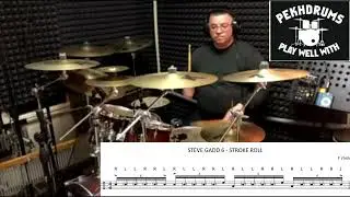 Steve Gadd  - 6 Stroke Roll