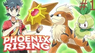 Pokemon Phoenix Rising Episode 1: I CHOOSE YOU GROWLITHE!!!!