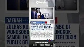 Zulhas Kunjungi SPPG MBG di Wonosobo, Aksi Staf Jongkok Sambil Lap Sepatu Menteri Jadi Sorotan